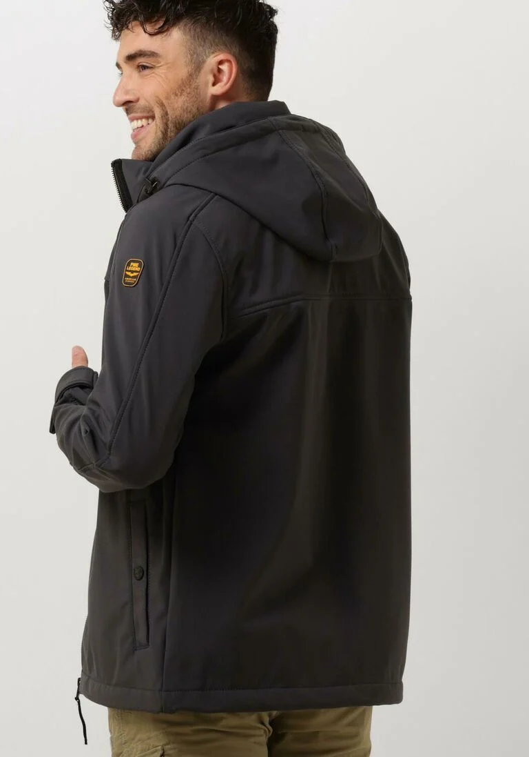 PME LEGEND donkergrijze pme legend jack semi long jacked successor soft shell