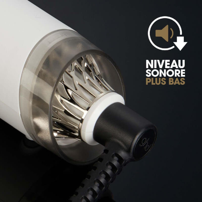 Lisseur GHD séchant Duet Style 2-en-1 blanc