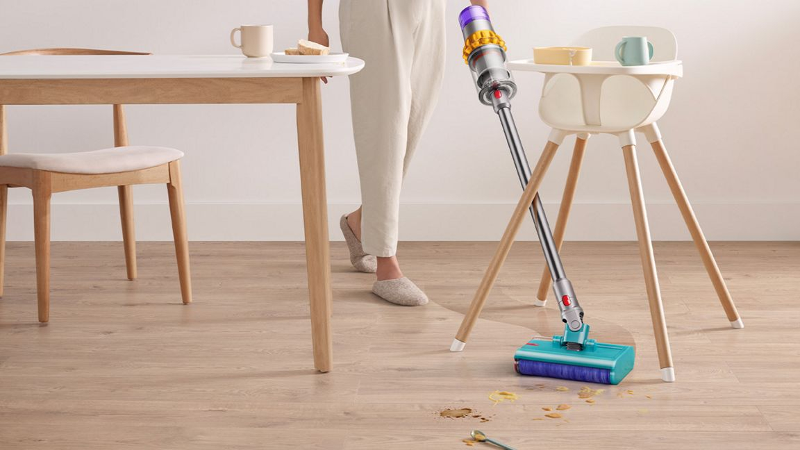 V15 Detect Submarine Staubsauger Kabelloser Nass / Trocken Sauger mit LCD Display / Ladestation (448798-01)