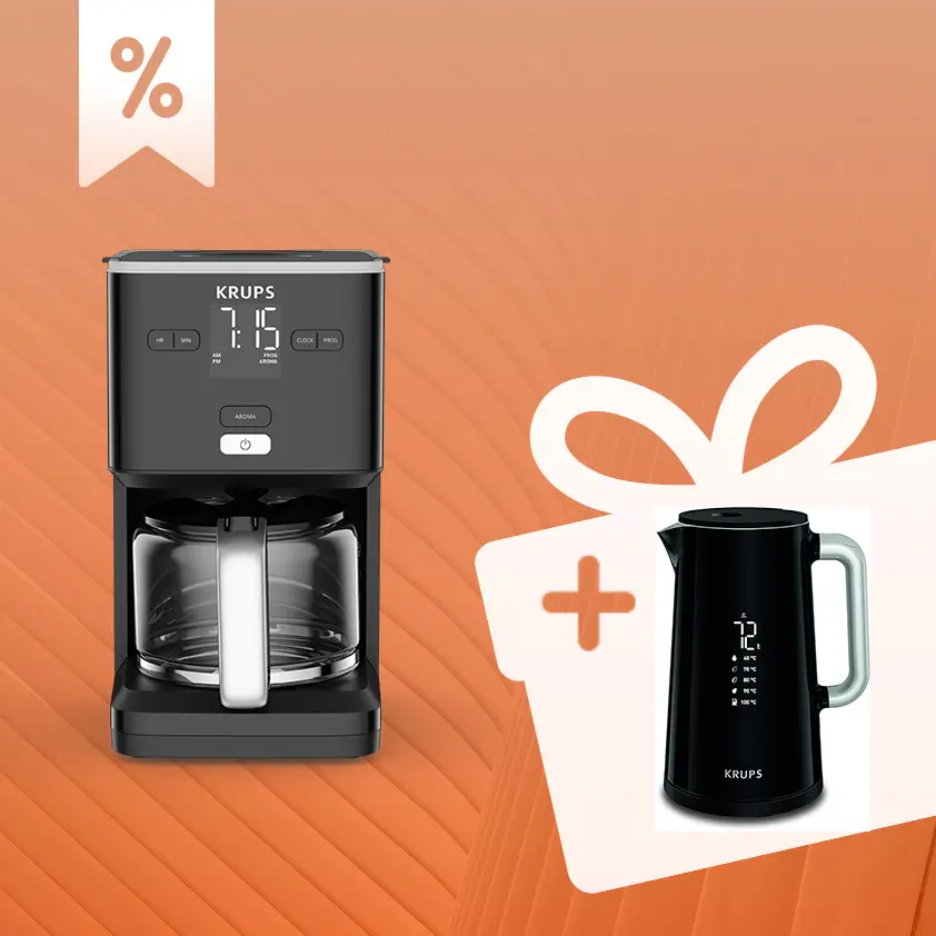 Set: Smart'n Light Kaffeemaschine plus Wasserkocher