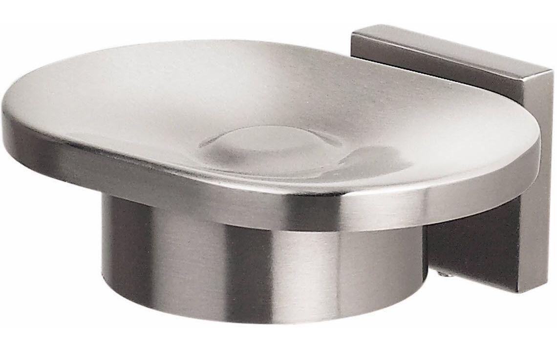 Seifenschale Nyo Silber mattSeifenschale aus Stahl