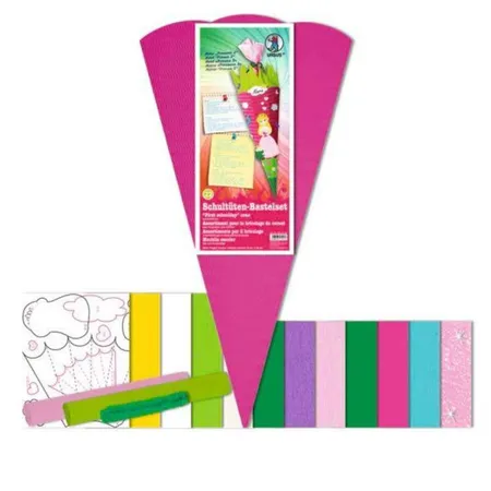 URSUS Bastelschultüte Prinzessin 2, 6 eckig, 68 cm