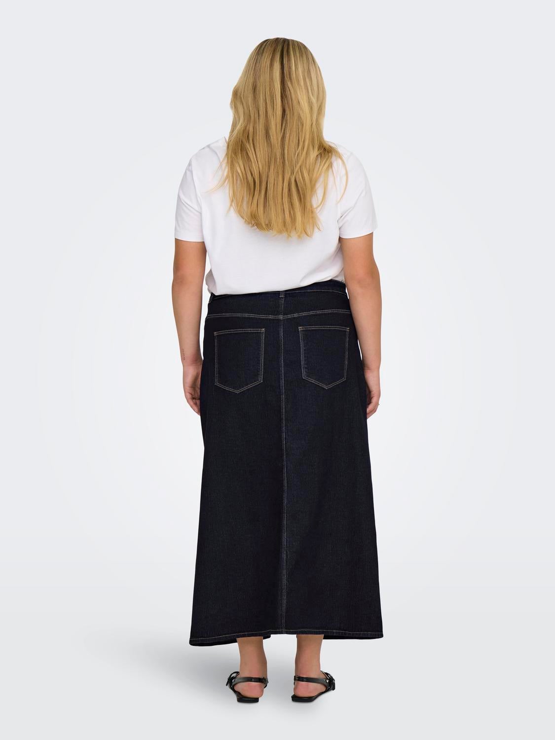 CARVERA Jeansrock Dark Blue Denim