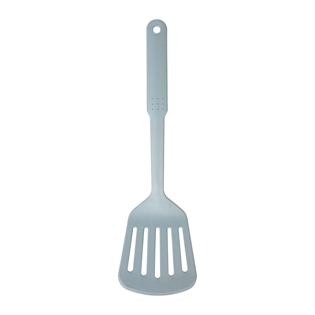 Spatule ajourée en plastique gris L 31.5cm