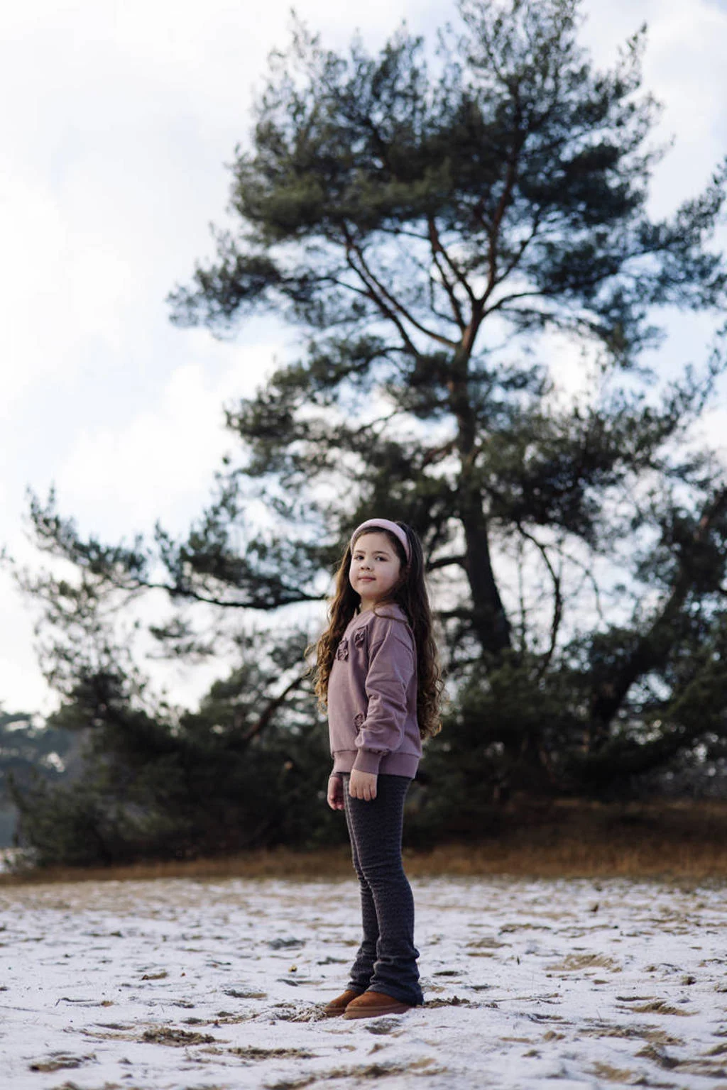 LEVV Little sweater oudroze