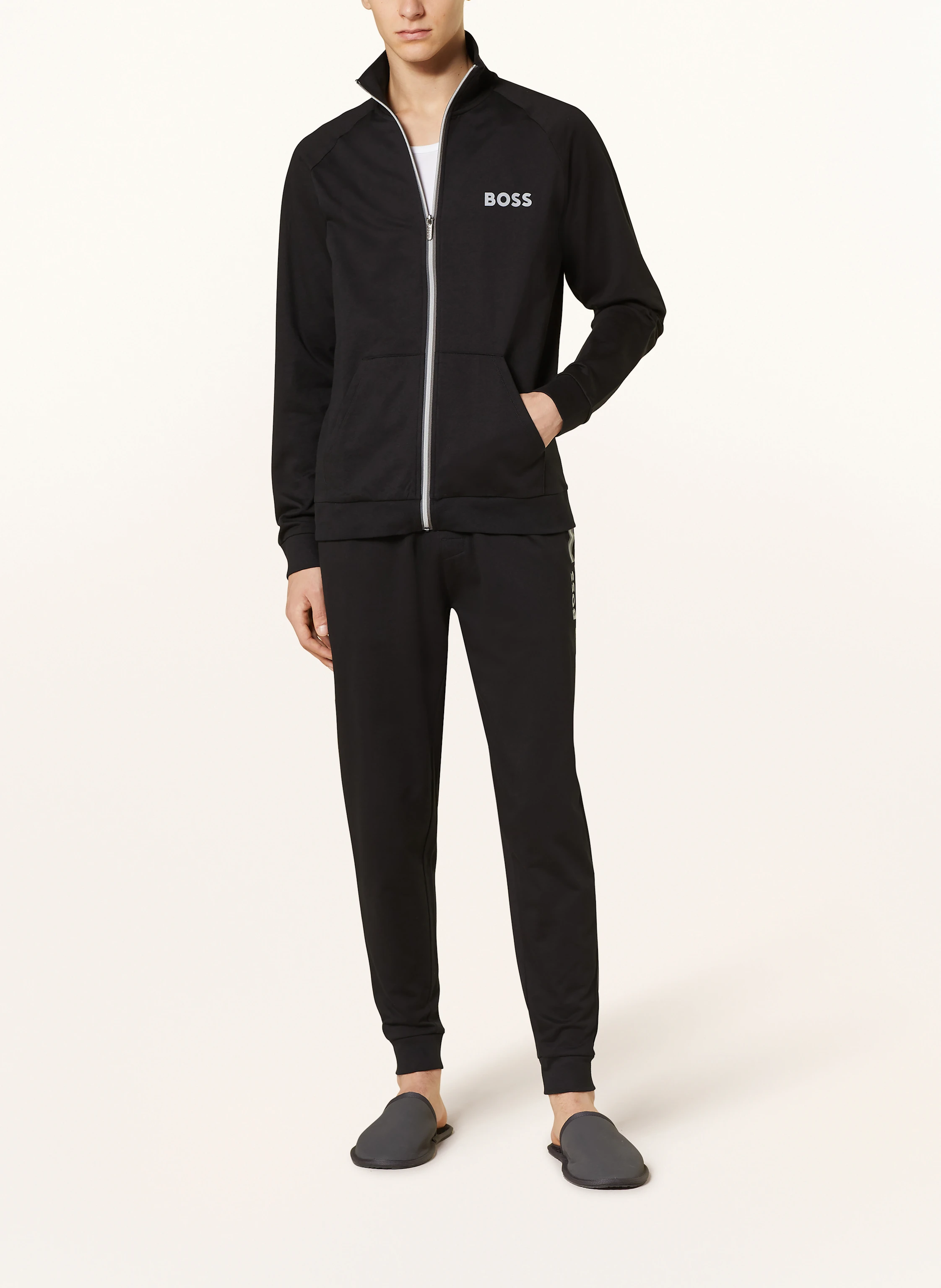 BOSS Lounge-Sweatjacke AUTHENTIC