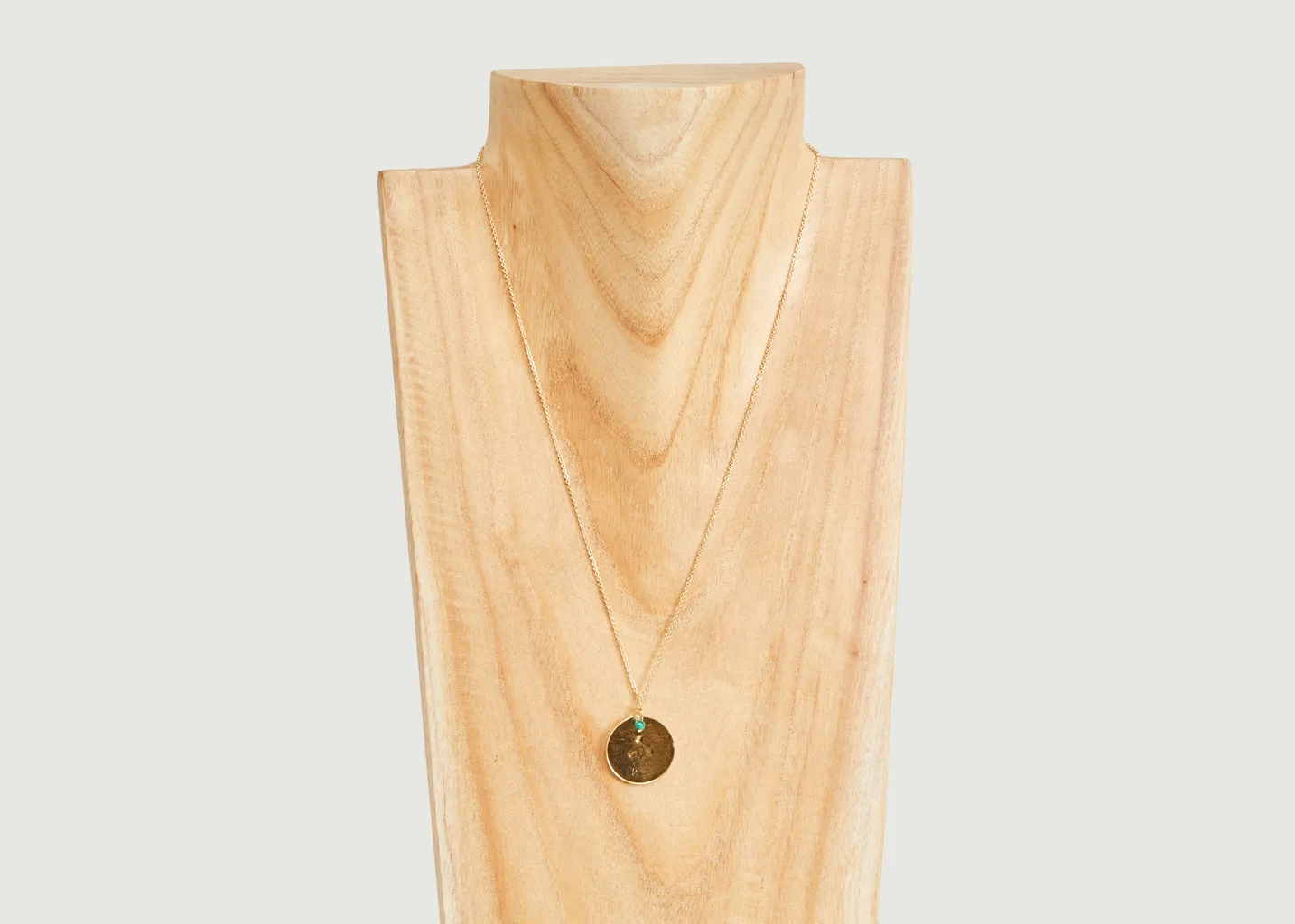 Collier médaille vermeil Abeille Par Coeur