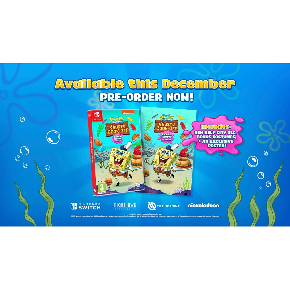 SpongeBob: Krusty Cook-Off - Extra Krusty Edition Nintendo Switch