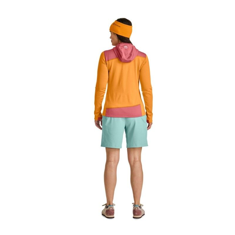 Fleece Light Hoody - Polaire en laine mérinos femme