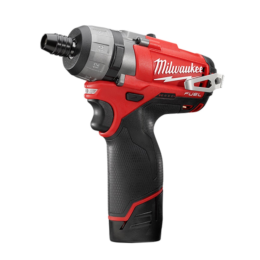 Kit de chave de fenda MILWAUKEE 12V 3.0Ah 1/4