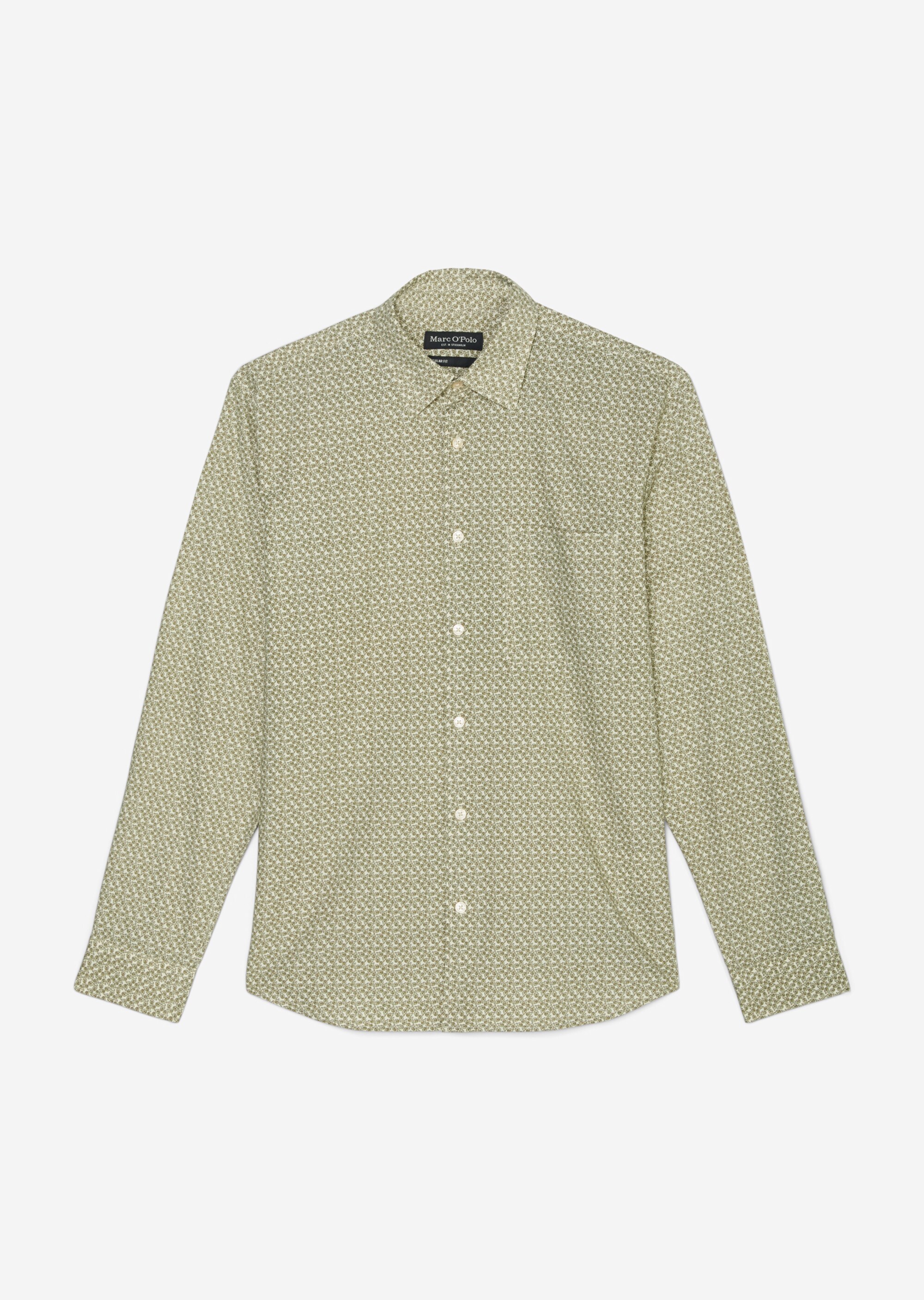 Hemd regular mit Allover-Print