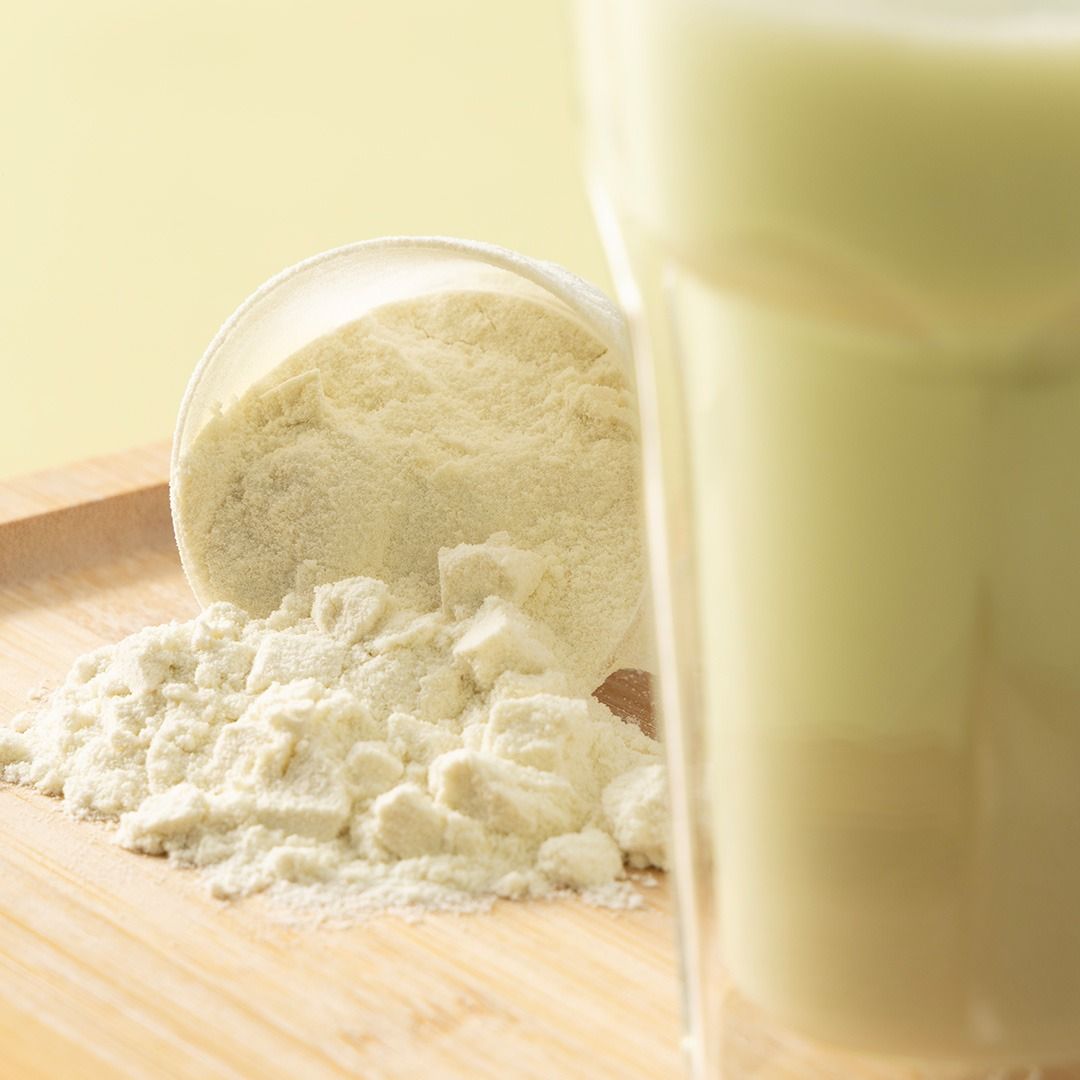 Whey proteïne milkshake pistache