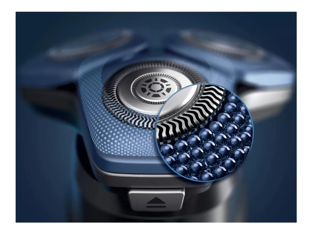 Philips 7000 Series S7886 - Shaver - trådløs - blæksort - med Phillips OneBlade