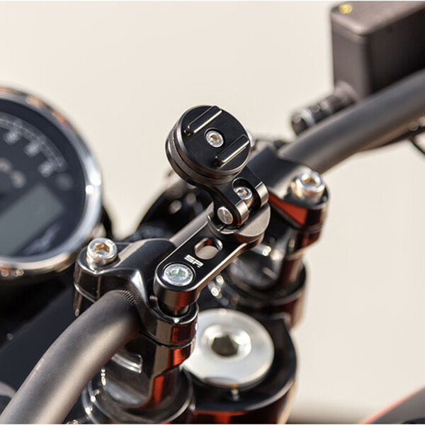 SP Connect - Support pontet de guidon Barclamp Mount Pro Noir