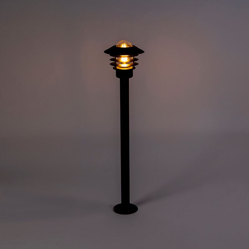 Moderne buitenlamp zwart 100 cm IP44 - Prato