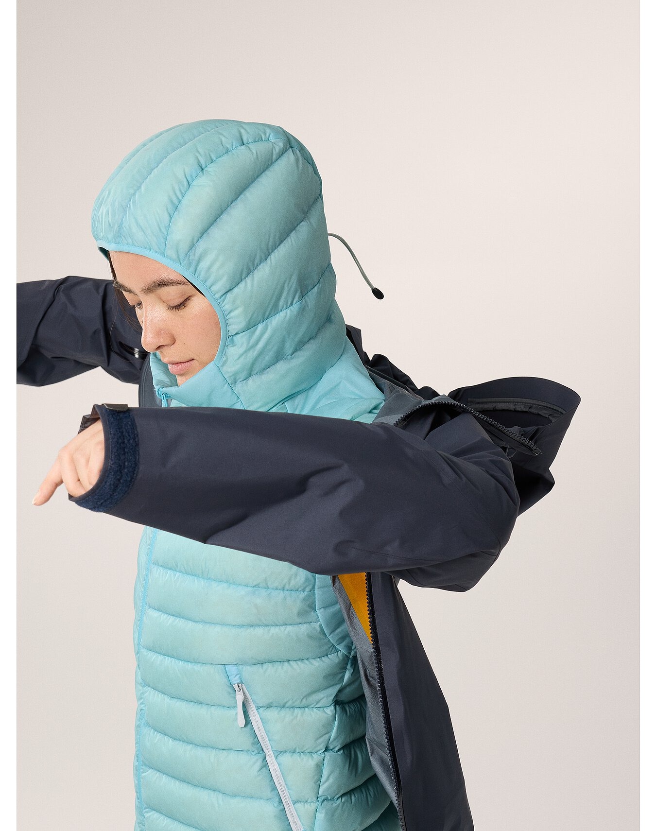 Cerium Hoody Dame Glissade
