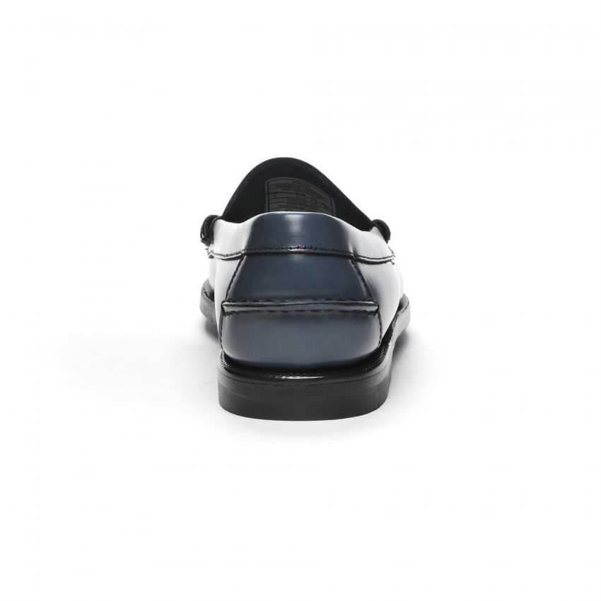 CLASSIC WILL BRILLANT BLUE MOCASSIN-Mocassin à glands femme en cuir pleine fleur coloris bleu