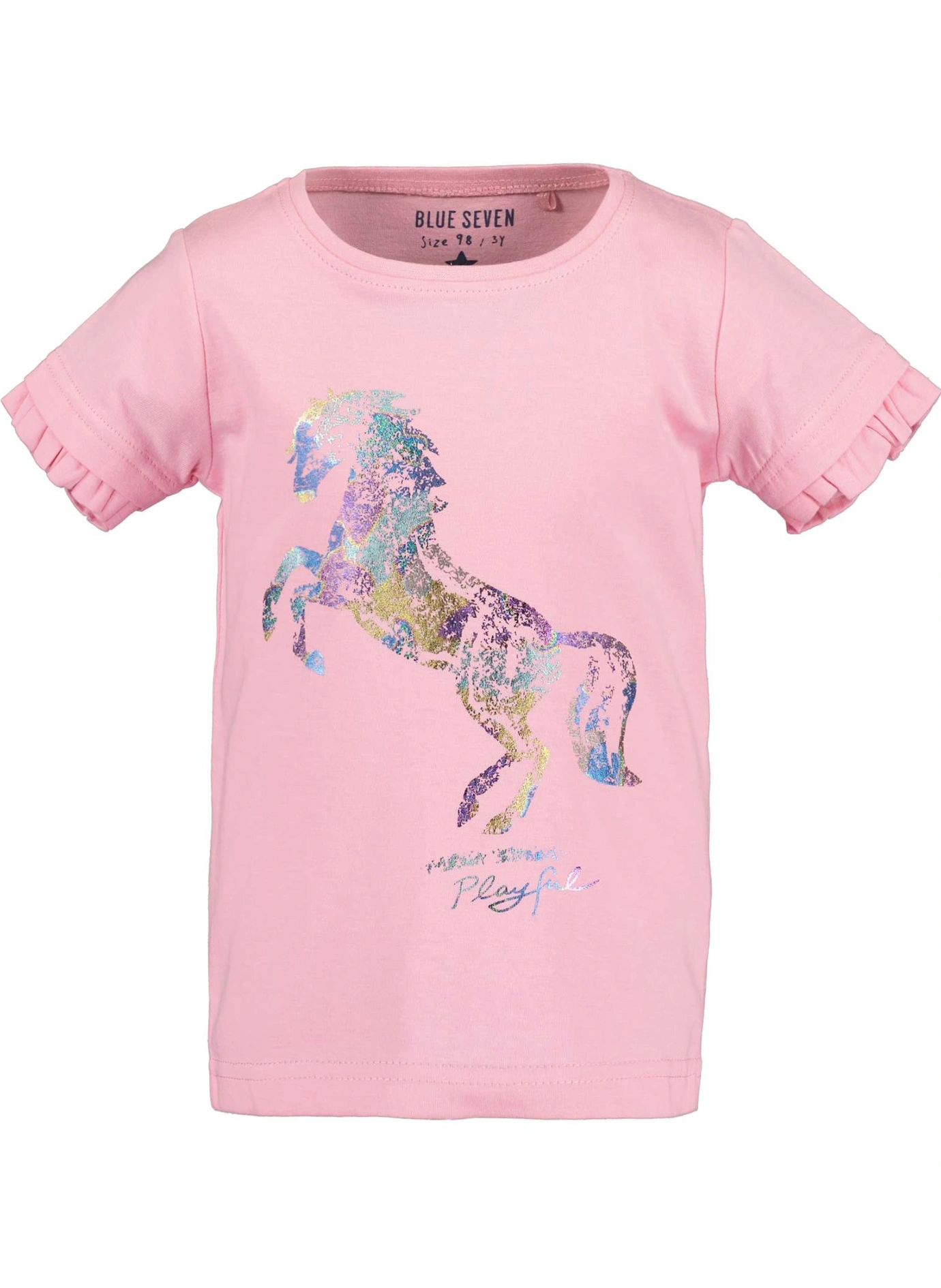 T-Shirt HEART OF HORSES in azalee