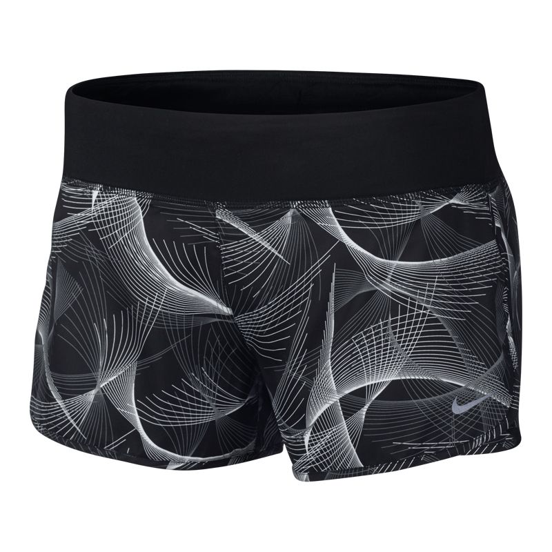 nike w nk flx short 3in rival pr 18 799607 neutral grey black