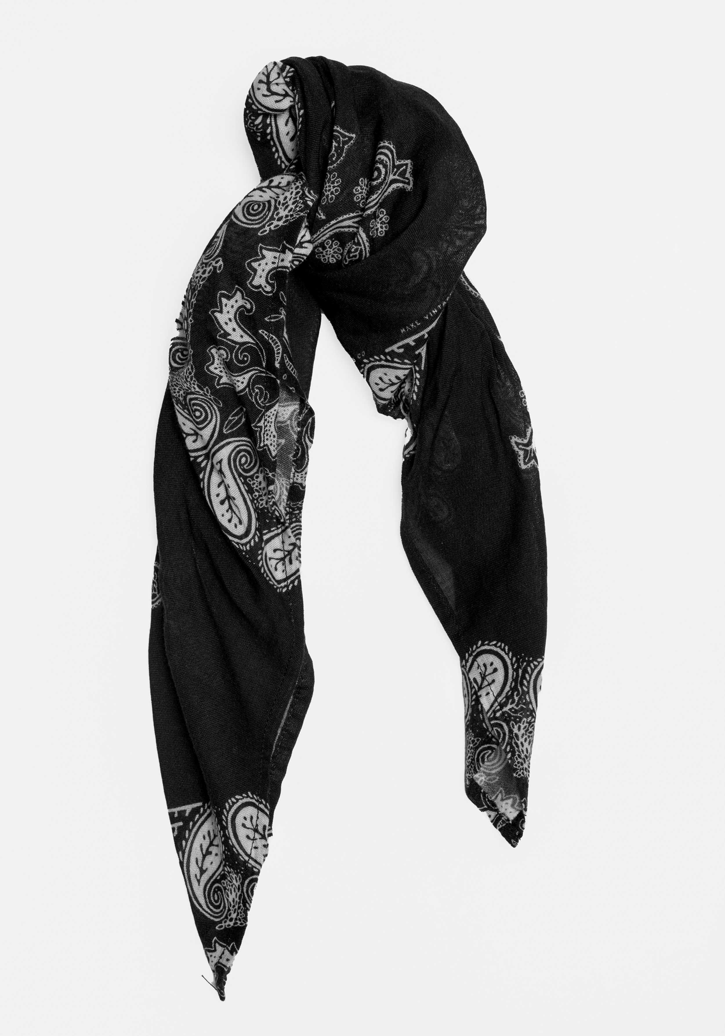 Nudie Jeans Halstuch Ingrid Bandana Paisley Black