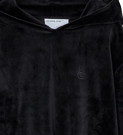 Designers Remix H?ttetr?je - Velour - Frances - Sort