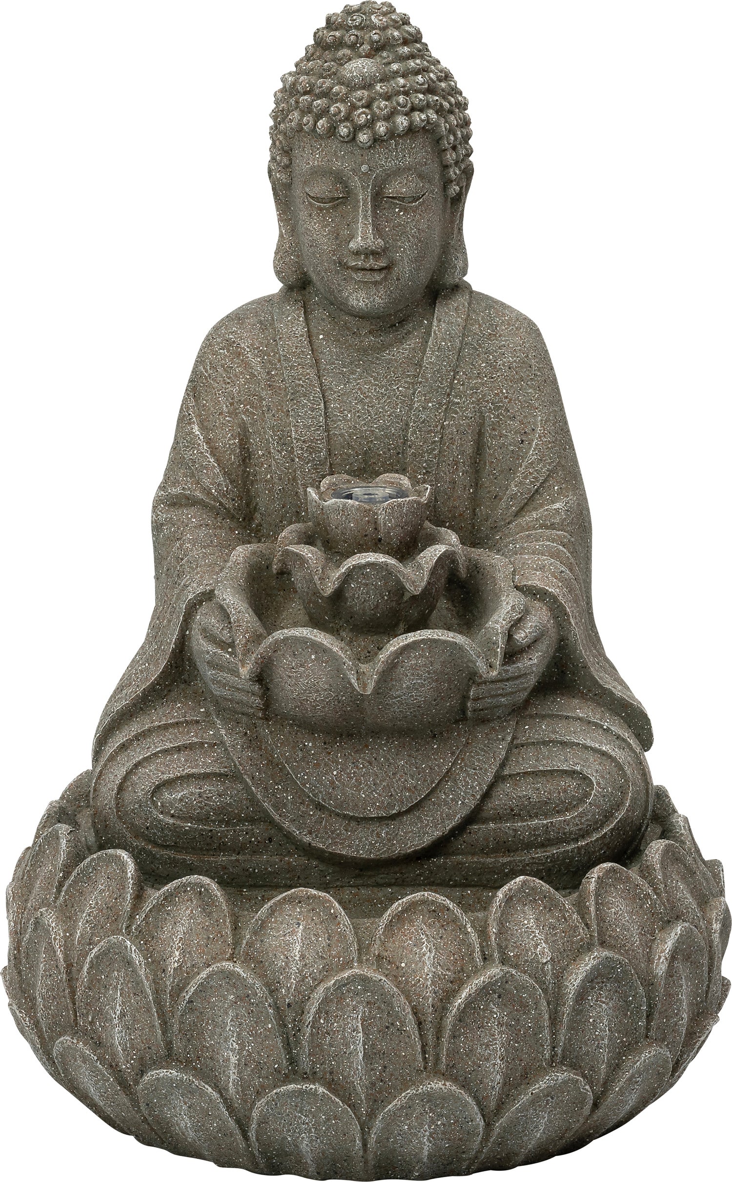 Intratuin waterornament Aya grijs D 36,5 H 55 cm