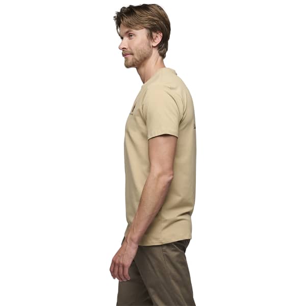 T-shirt escalade BLACK DIAMOND FADED SS TEE KHAKI
