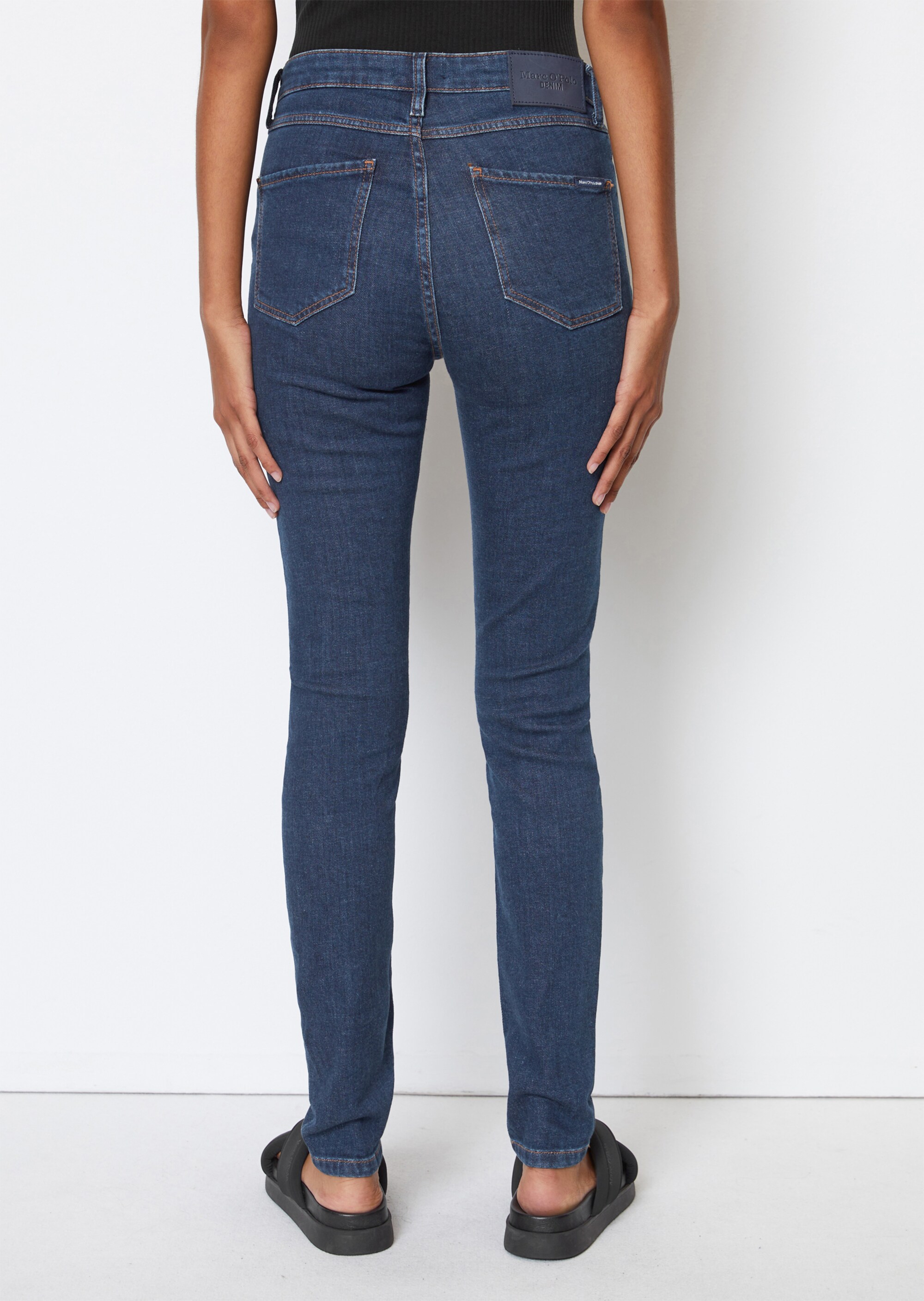 Jeans Modell KAJ skinny high waistaus stretchigem Organic Cotton-Mix