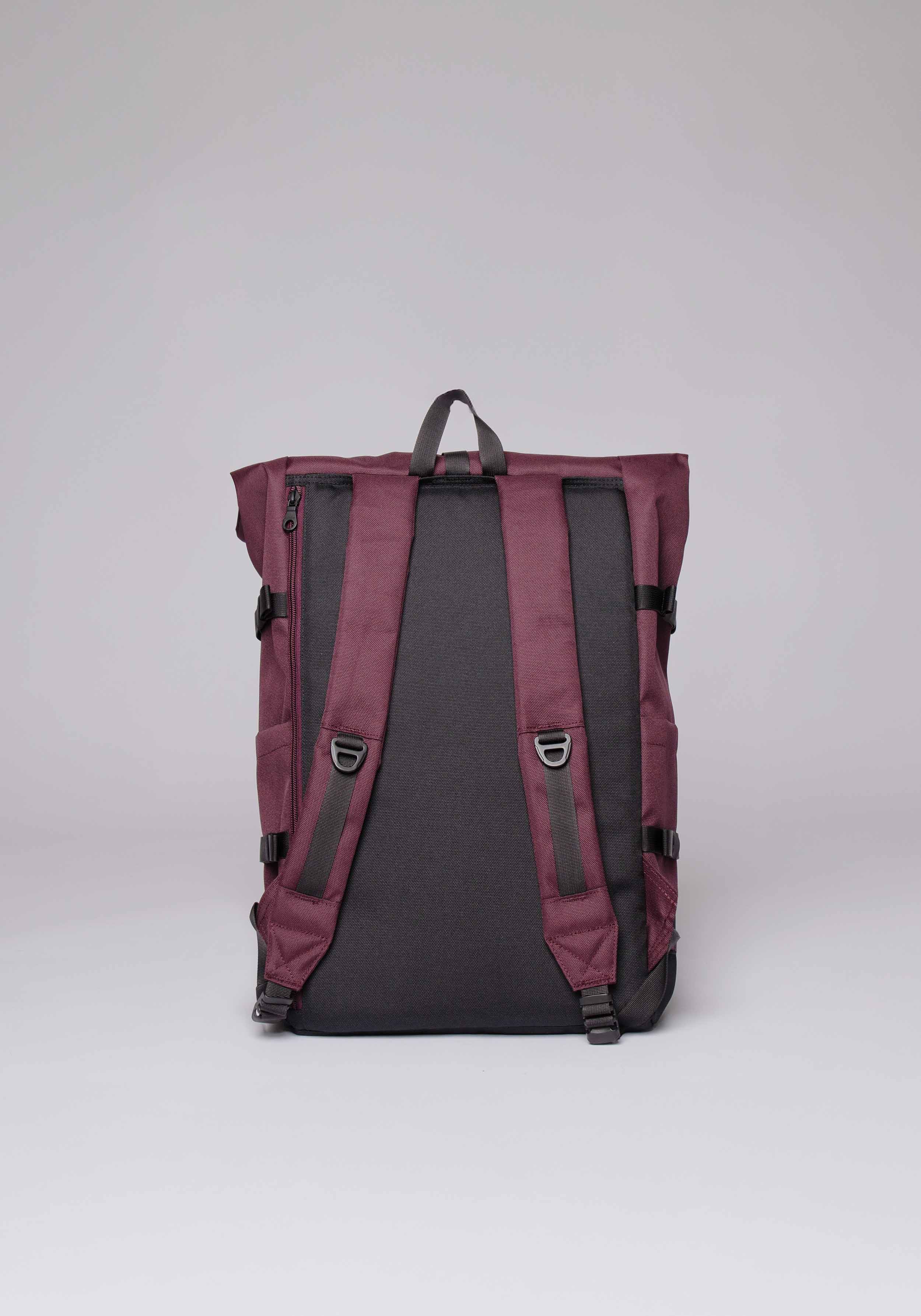 Sandqvist Rucksack Icon Rolltop Backpack L Cabernet