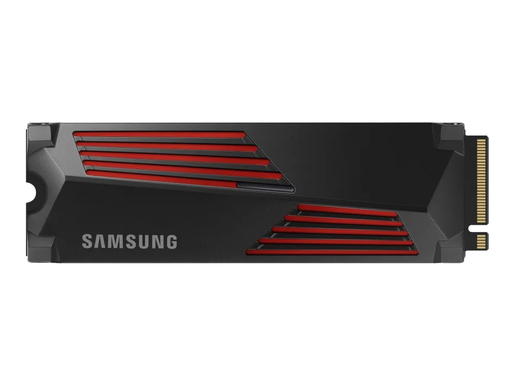 Samsung 990 PRO MZ-V9P2T0CW - SSD - krypteret - 2 TB - intern - M.2 2280 - PCIe 4.0 x4 (NVMe) - 256-bit AES - TCG Opal Encryption 2.0 - integreret kølelegeme