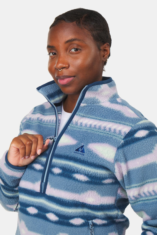 Ayacucho Ayacucho Barossa Printed Half Zip Fleece Dames