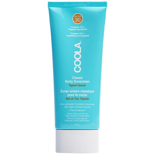 Coola Classic Tropical Coconut Body Sunscreen, SPF 30, 148 ml