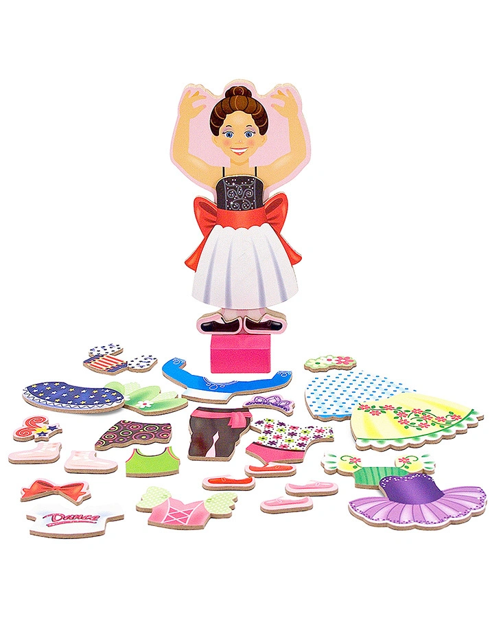 Magnet-Spielzeug NINA BALLERINA DRESS-UP-SET