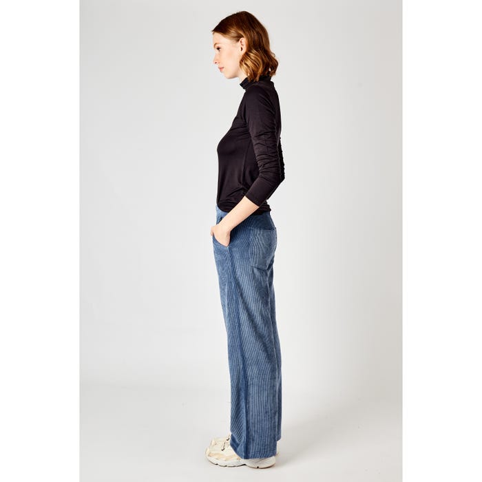Veritas-Broek corduroy effen