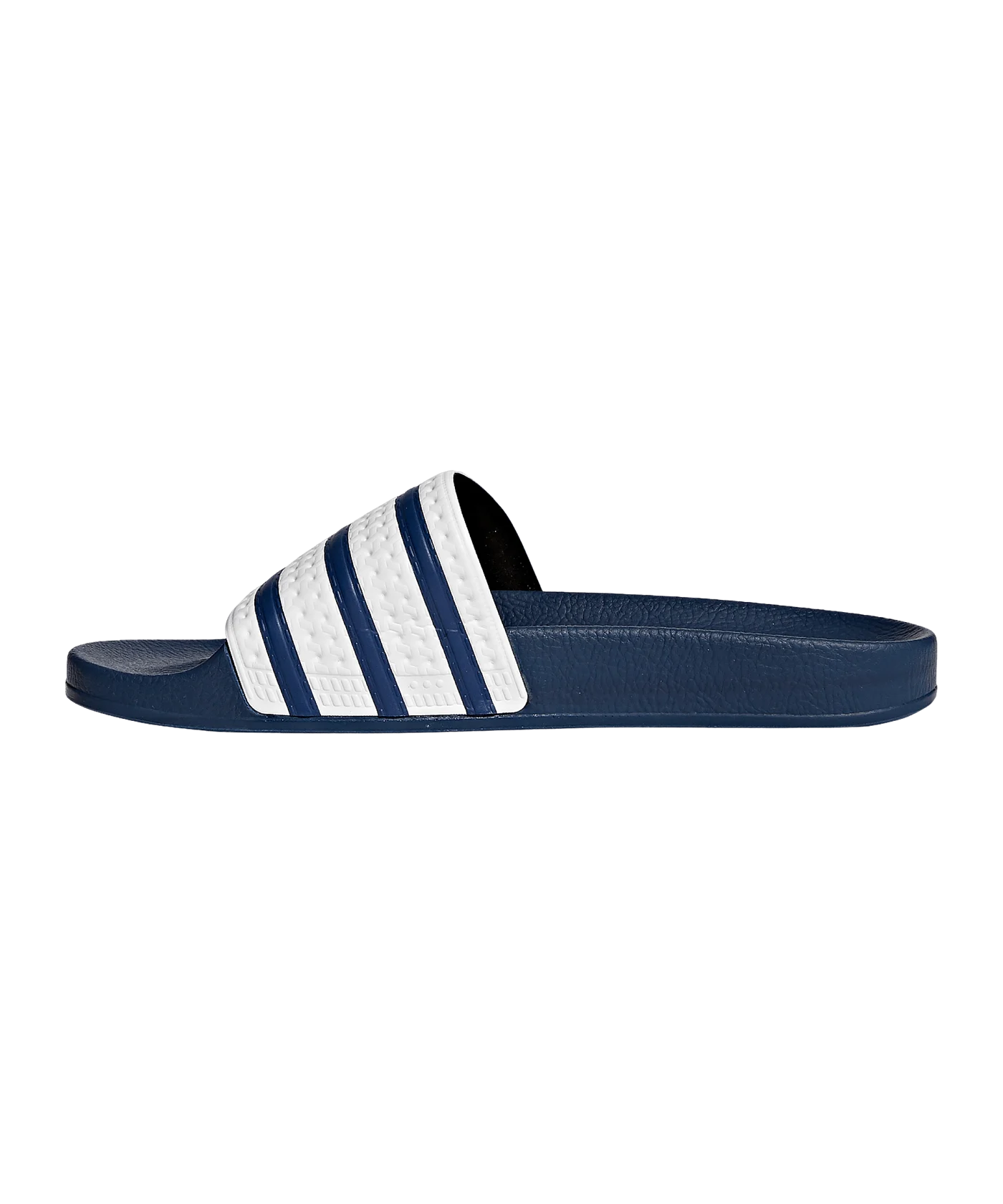 adidas Originals Adilette Badelatschen Weiss Blau