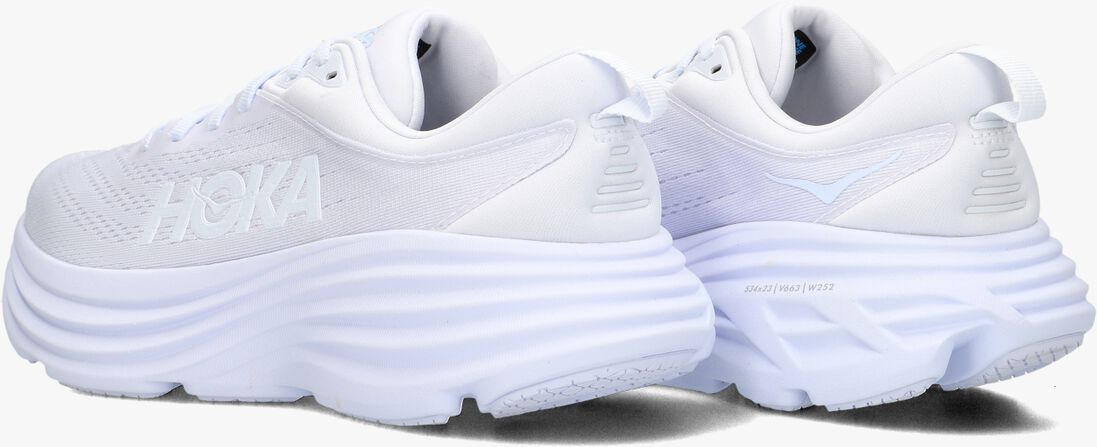 witte hoka lage sneakers bondi 8