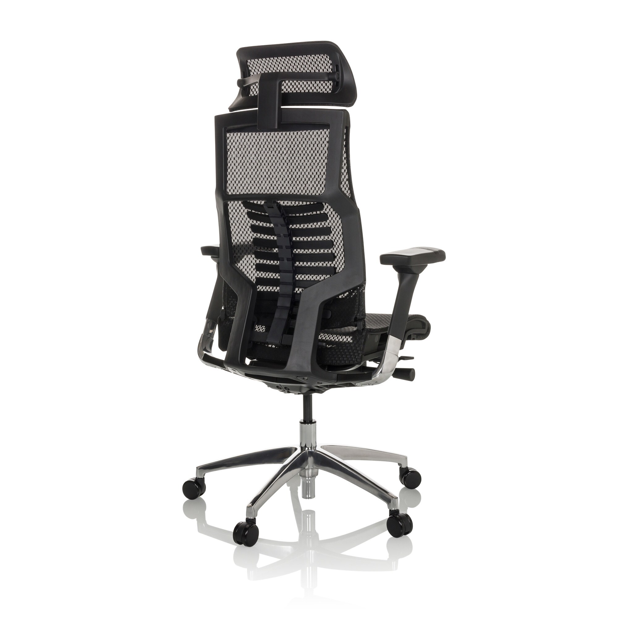High End Bürostuhl POFIT GEN2 Netzstoff mit Armlehnen hjh OFFICE