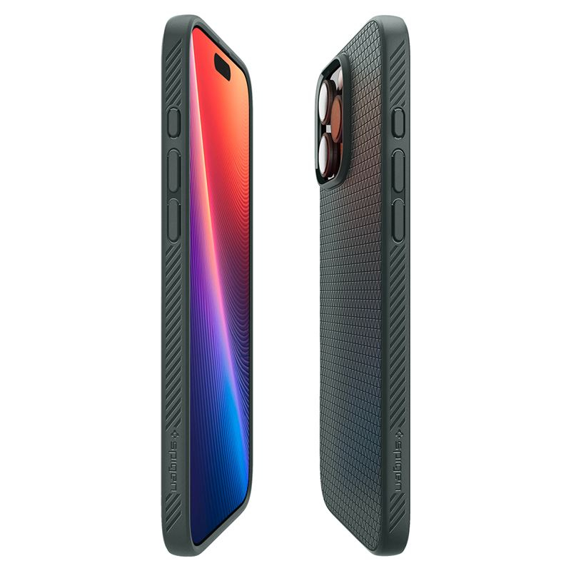 iPhone 16 Pro Max Liquid Air Case Gummi Hülle (ACS07990) - Abyss Green (Grün)