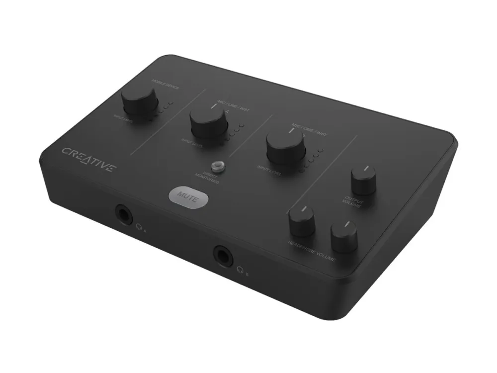Creative Live! Audio A3 - Audio interface - 24 bit - 96 kHz - stereo - USB-C