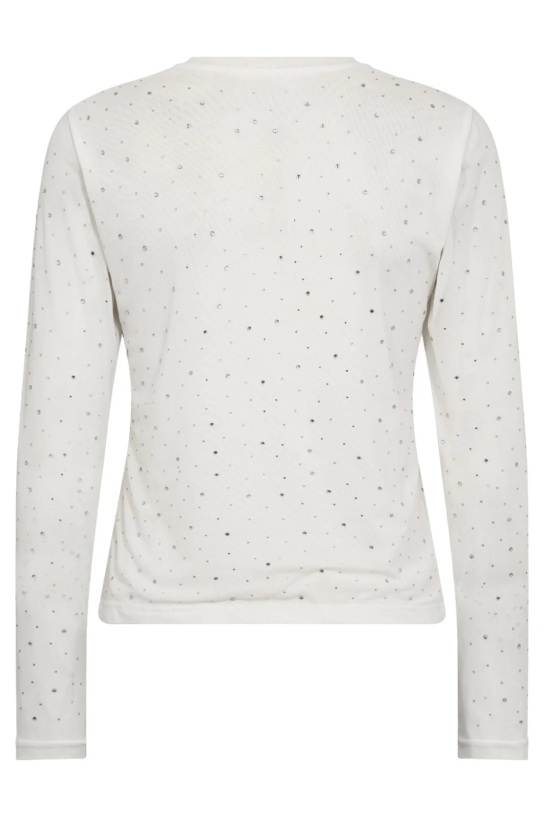 Co´Couture Maxicc Crystal Mesh Blouse 33117 4000 white