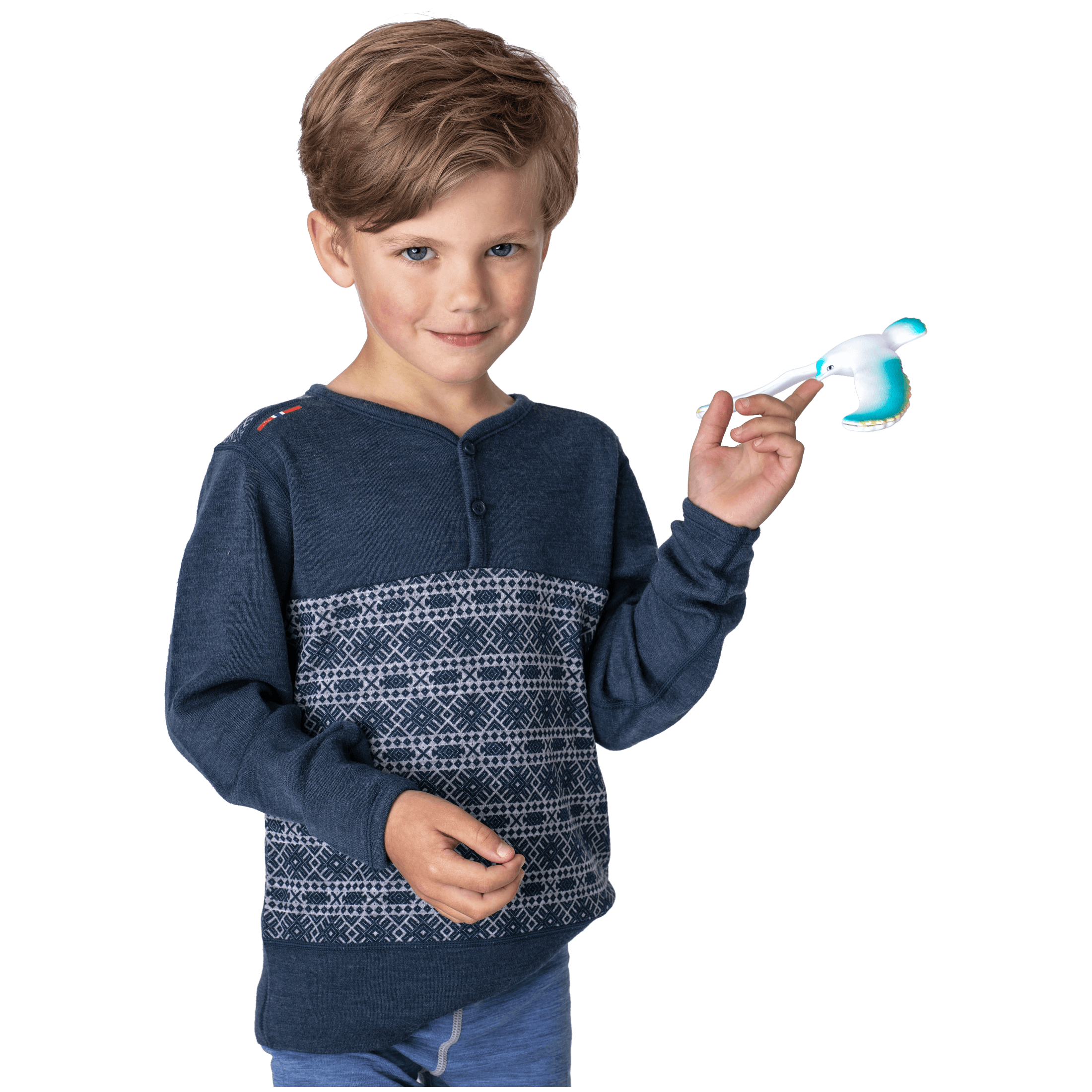 Heldre Folgefonna Sweater kids - Ull og ullsett