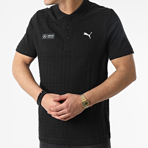 Polo A Manches Courtes MAPF1 533617 Noir