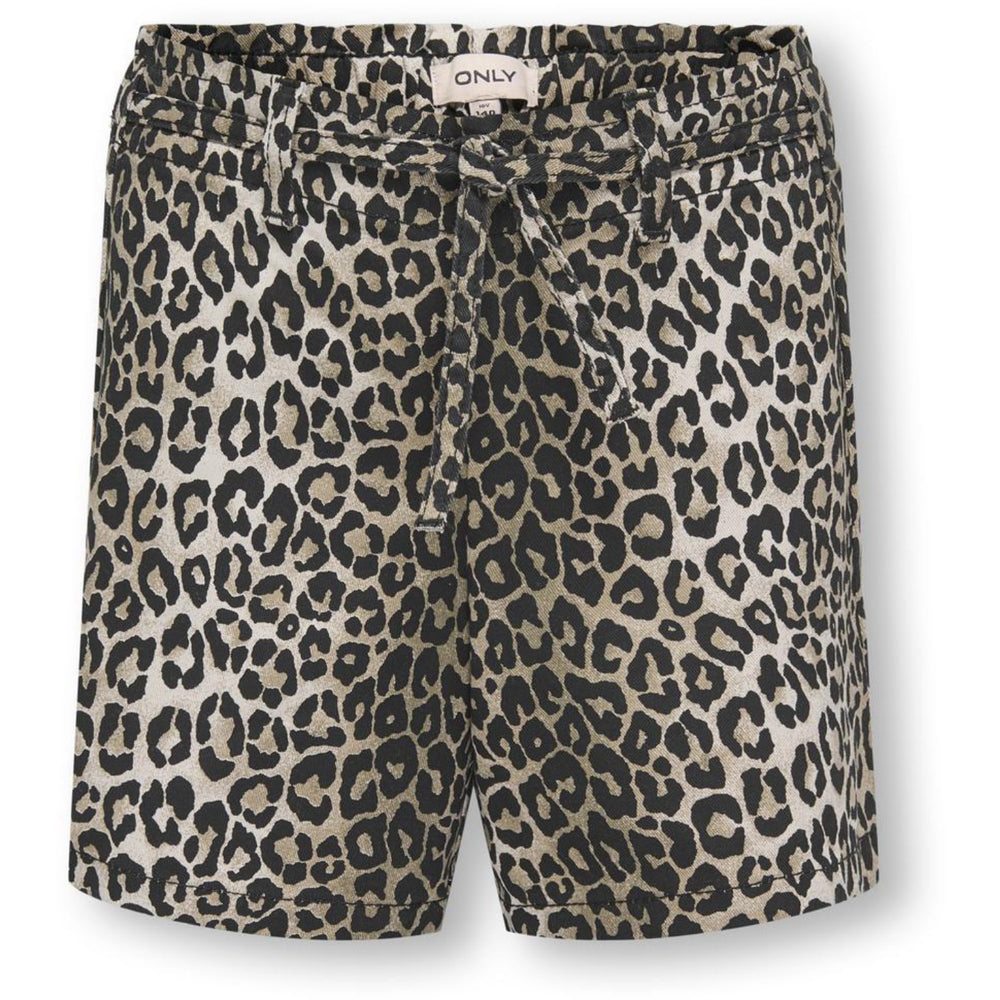Køb kids ONLY Black Leo Sandra Printed Shorts