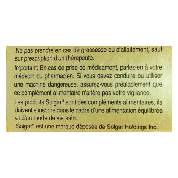 Melatonina Solgar 1mg 60 comprimidos