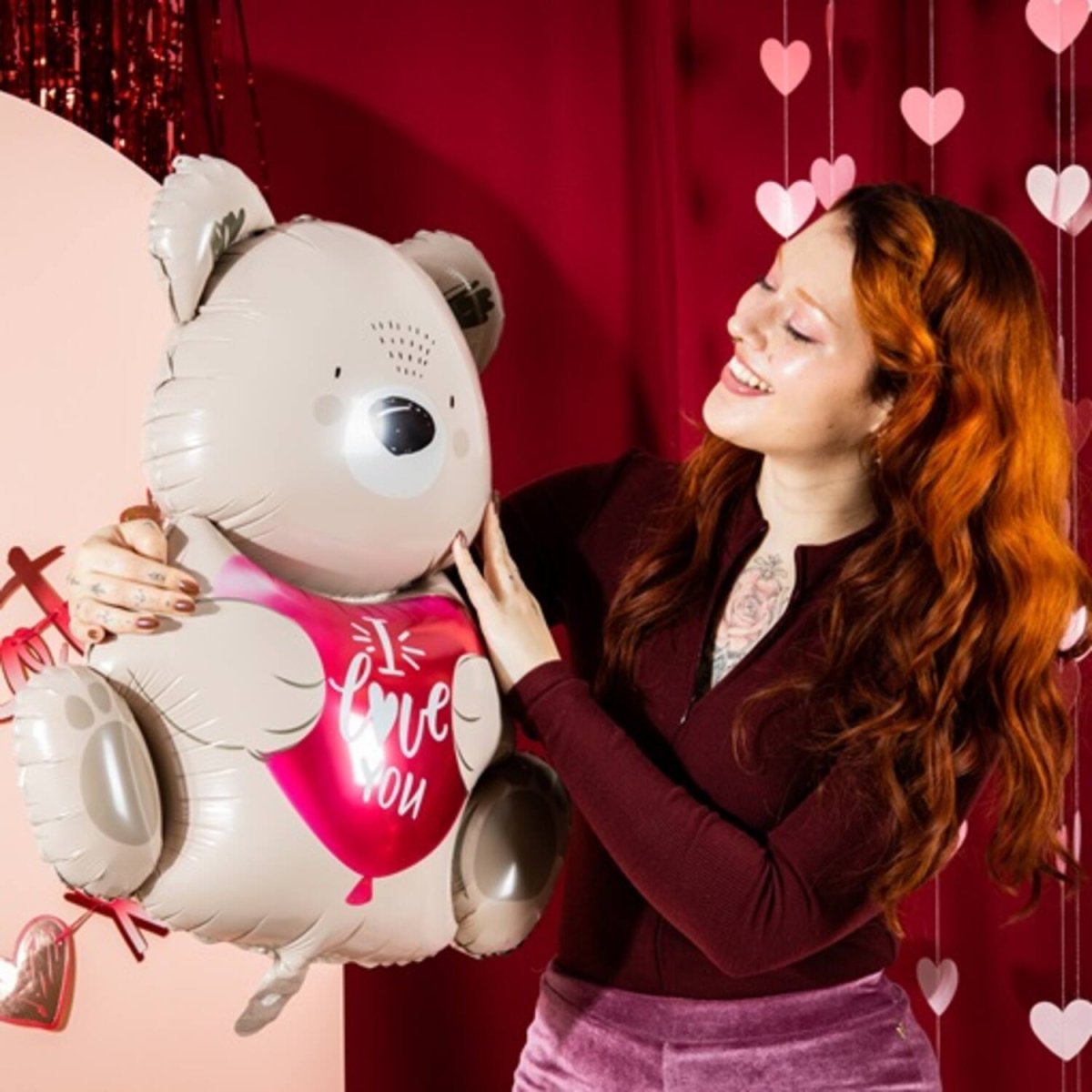 Beer Helium Ballon I Love You Leeg 56cm