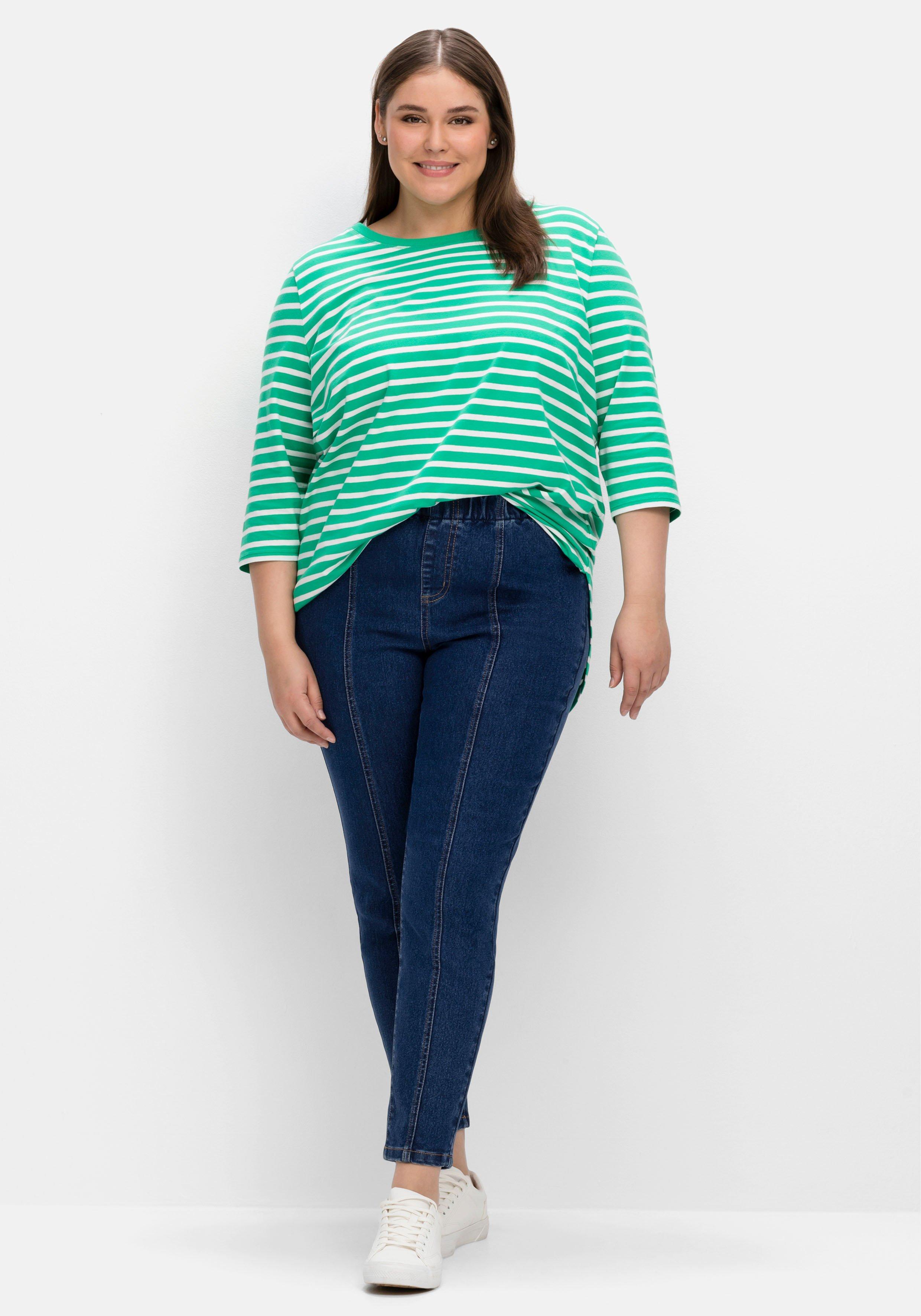 Jeggings mit Teilungsnähten