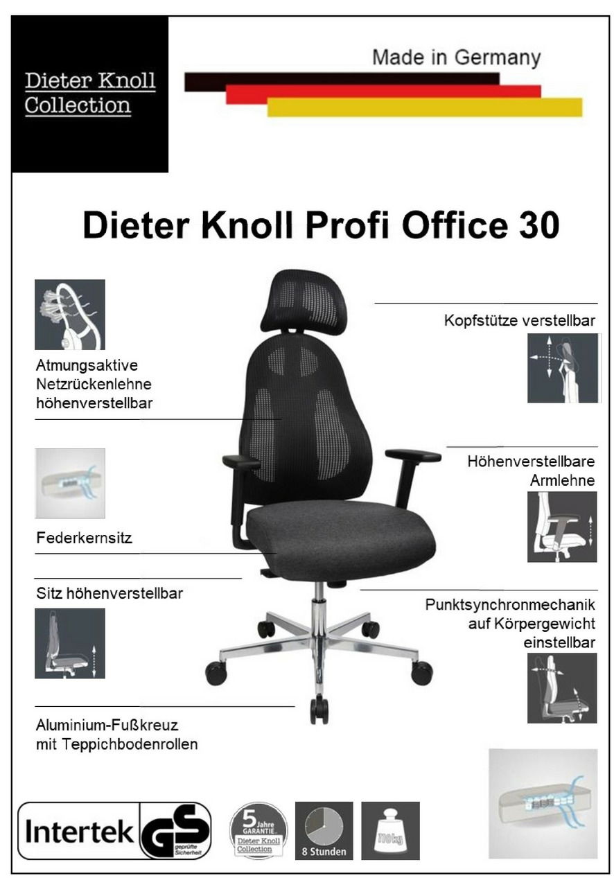 Dieter Knoll Drehstuhl-FK PROFI OFFICE