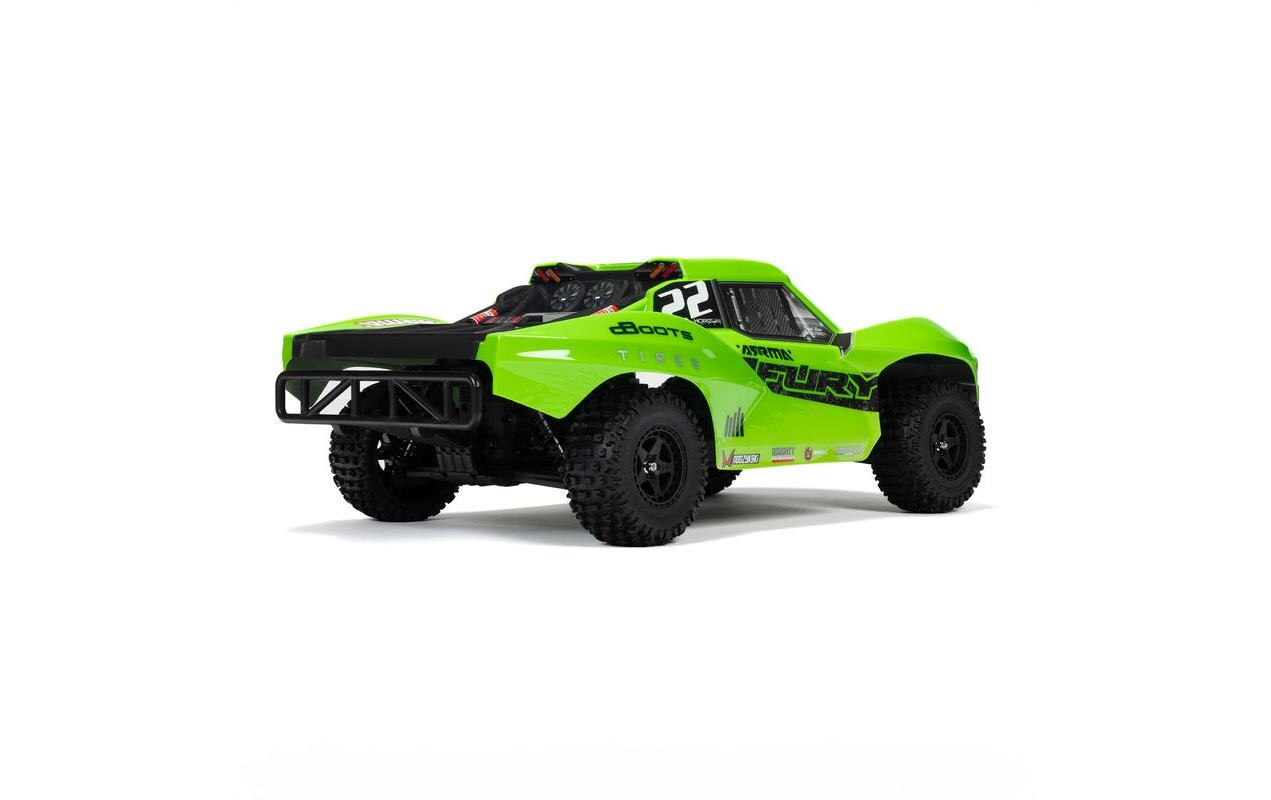 Short Course Truck Fury Mega 550 2WD, 1:10, ARTR, Grün<br>Kurzstrecken-Truck mit bürstenlosem Hochleistungsgetriebe