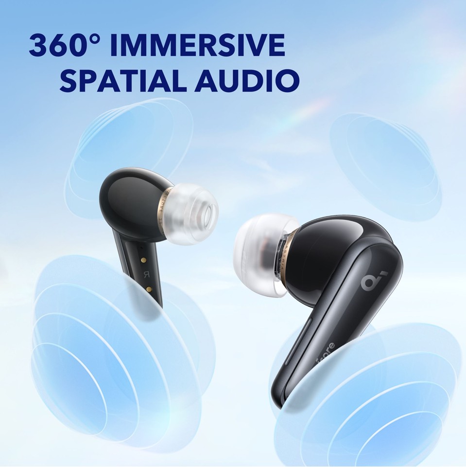 Anker - Høretelefoner - Soundcore Liberty 4 - Midnats Sort