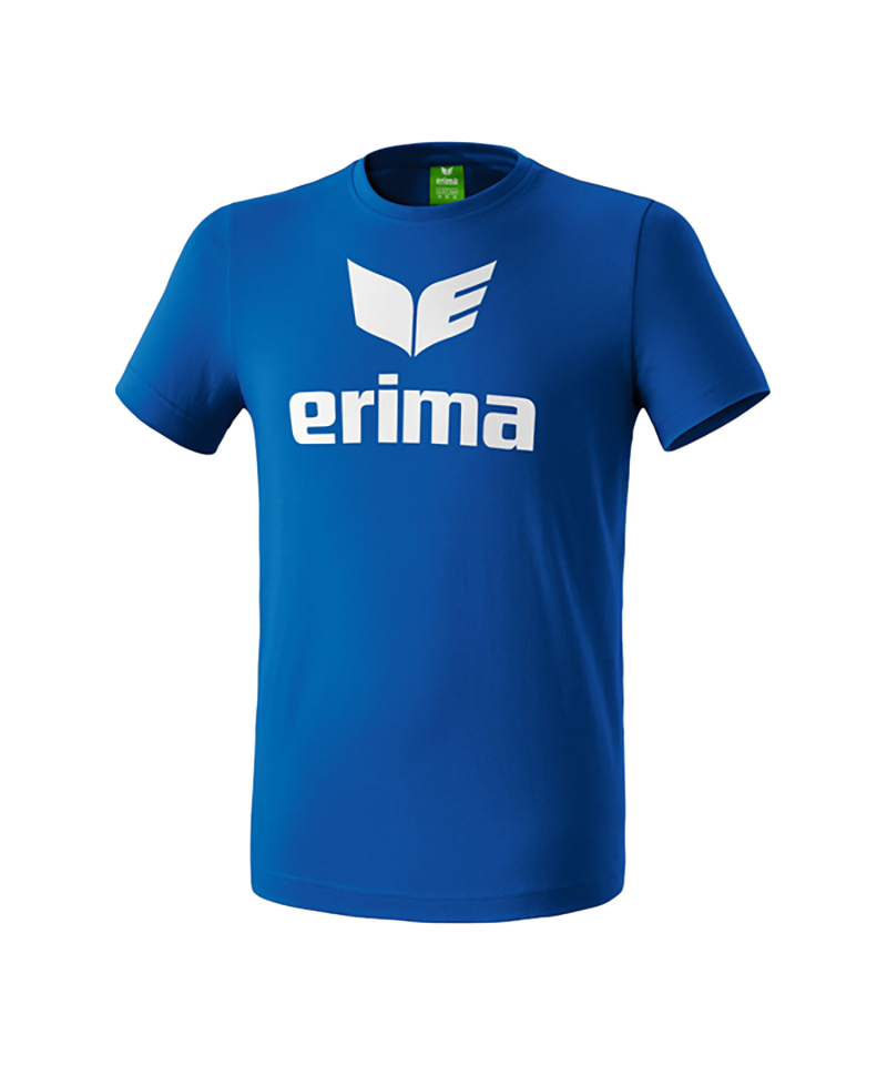 Erima Promo T-Shirt Kids Blau Weiss